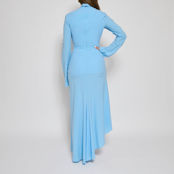 ellery blue dress Sz 10 – The Luxe Base attending a wedding Size:Pre-order 4XL Driggs dress sweep train ATEEZ x ELLE Singapore