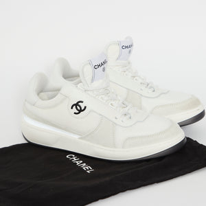 Chanel Low Top Trainers Sz 38