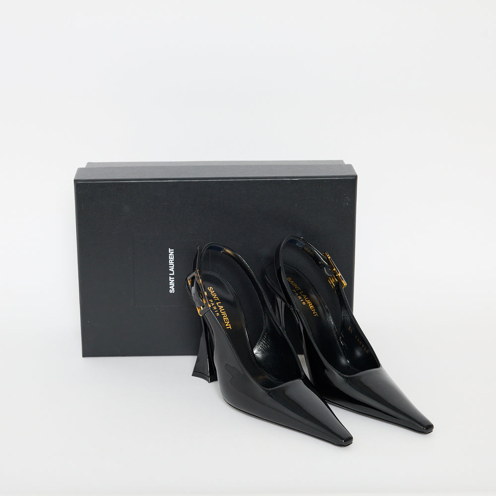 Saint Laurent Dune 110 Patent Heel
