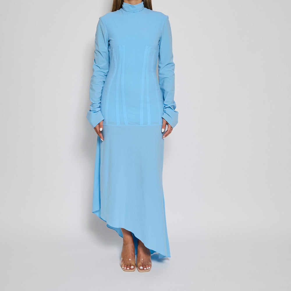 Ellery Blue Dress Sz 10 The Luxe Base Ellery Blue Dress Sz 10 The Luxe Base