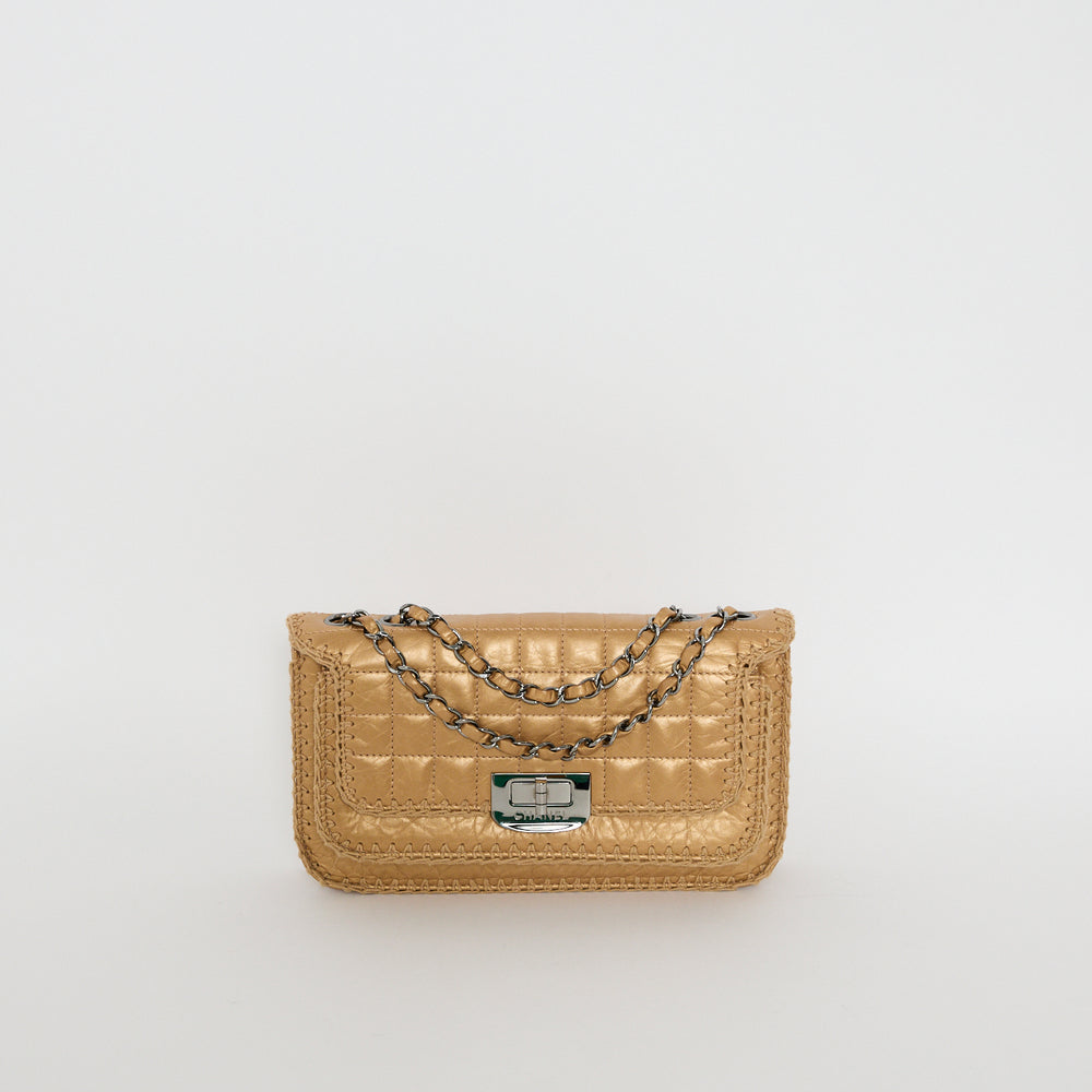 Chanel Small Gold Reissue Classic Small Medium Flap Bag - Collectable
