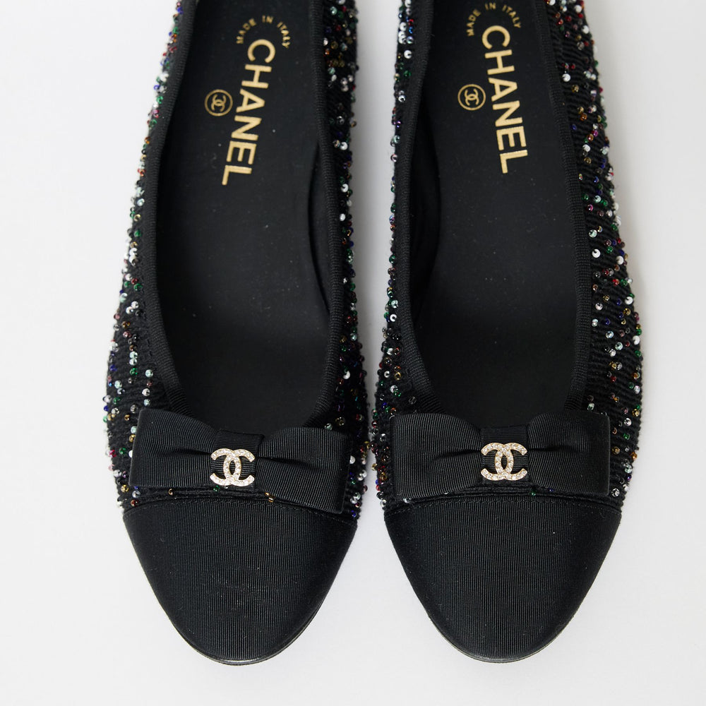 Chanel Ballet Flats Sz 40c