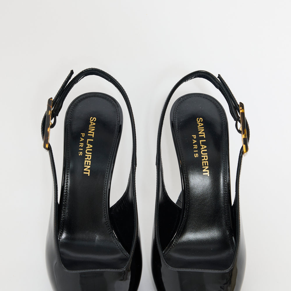 Saint Laurent Dune 110 Patent Heel