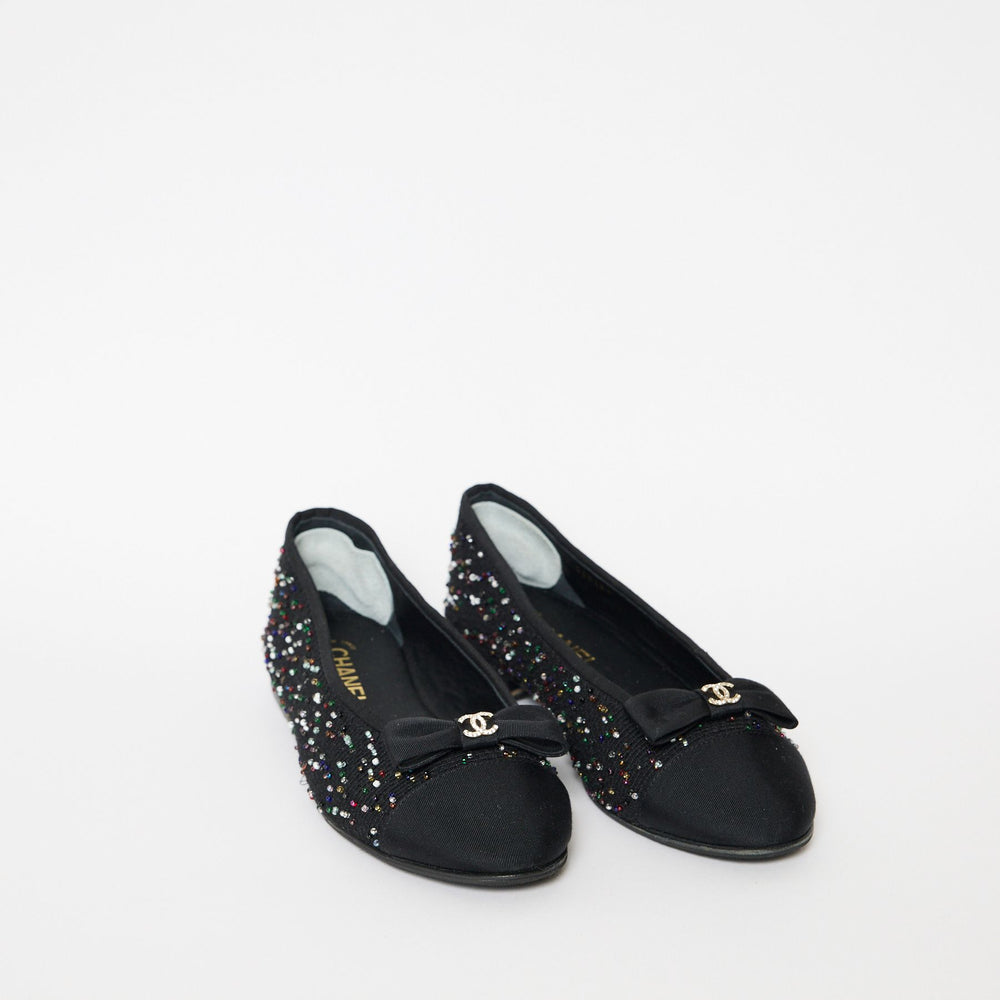 Chanel Ballet Flats Sz 40c