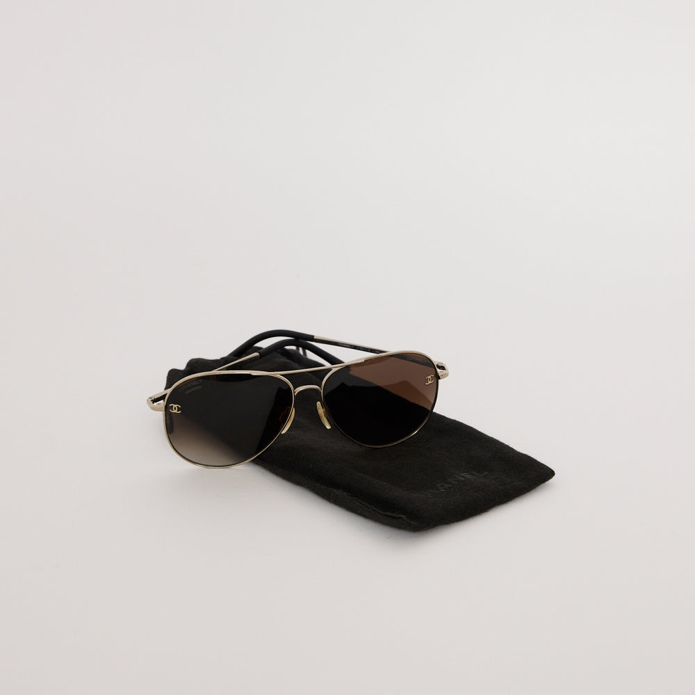 Chanel Aviator Sunglasses