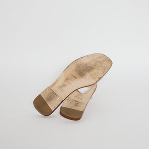 Hermes Oran Sandal Sz 37.5