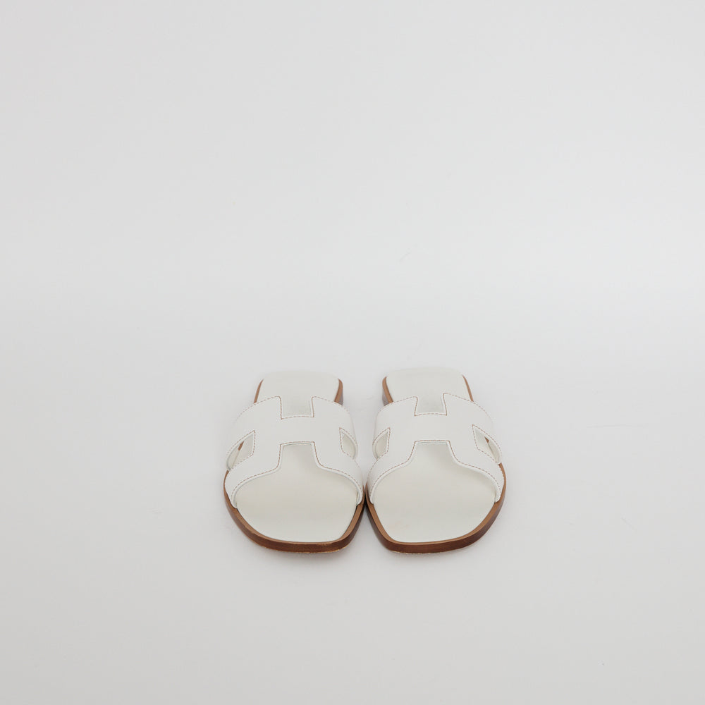 Hermes Oran Sandal Sz 37.5