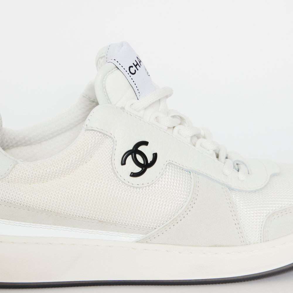 Chanel Low Top Trainers Sz 38