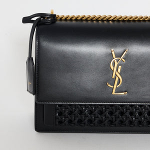 Saint Laurent Medium Black Sunset Bag