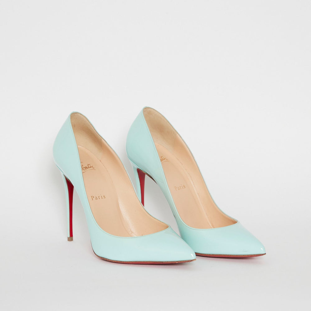 
            
                Load image into Gallery viewer, Christian Louboutin Pigalle Follies 100 Patent Sz 39
            
        