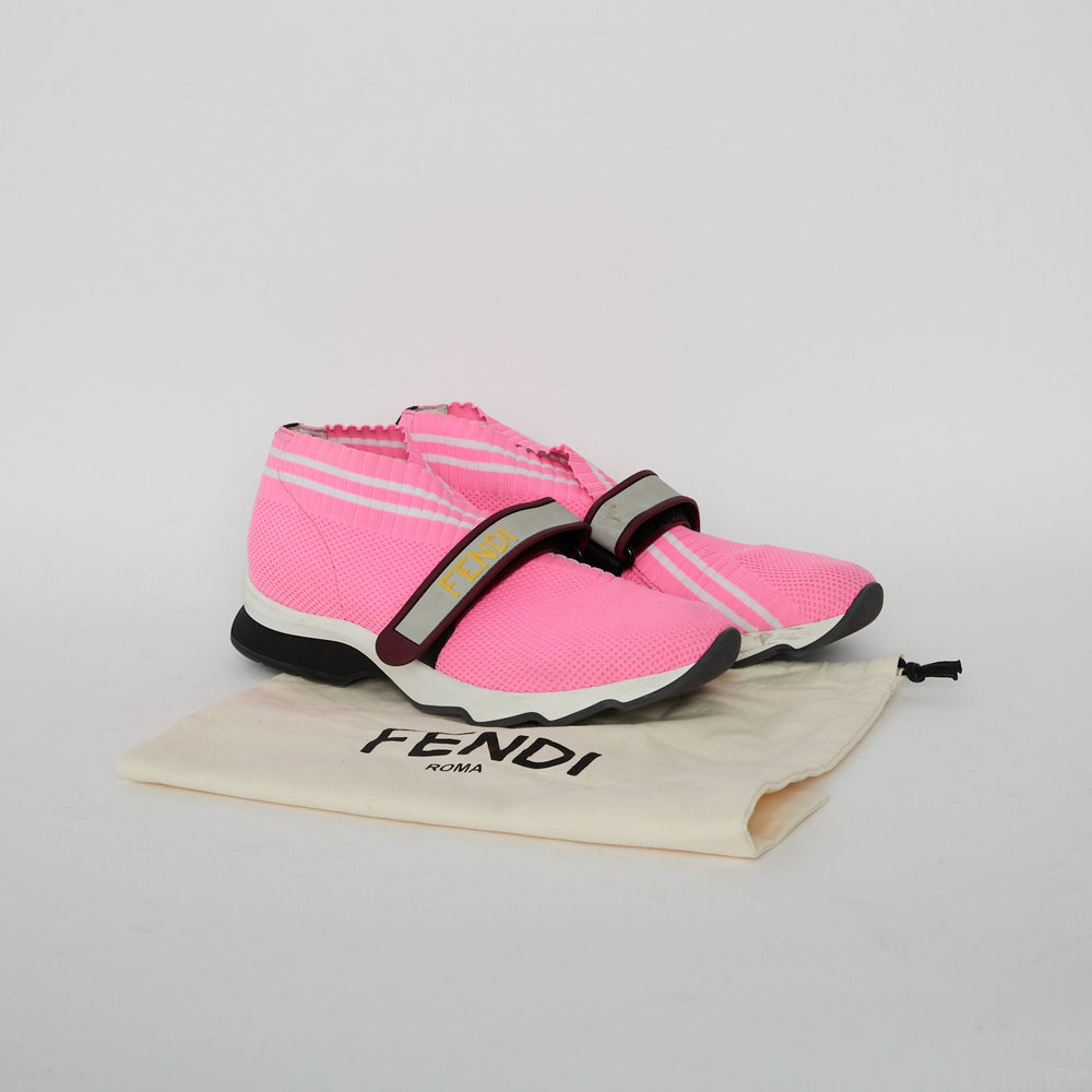 Fendi Neon Sock trainers Sz 38