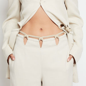 Dion Lee Macrame Blazer and Pant Suit