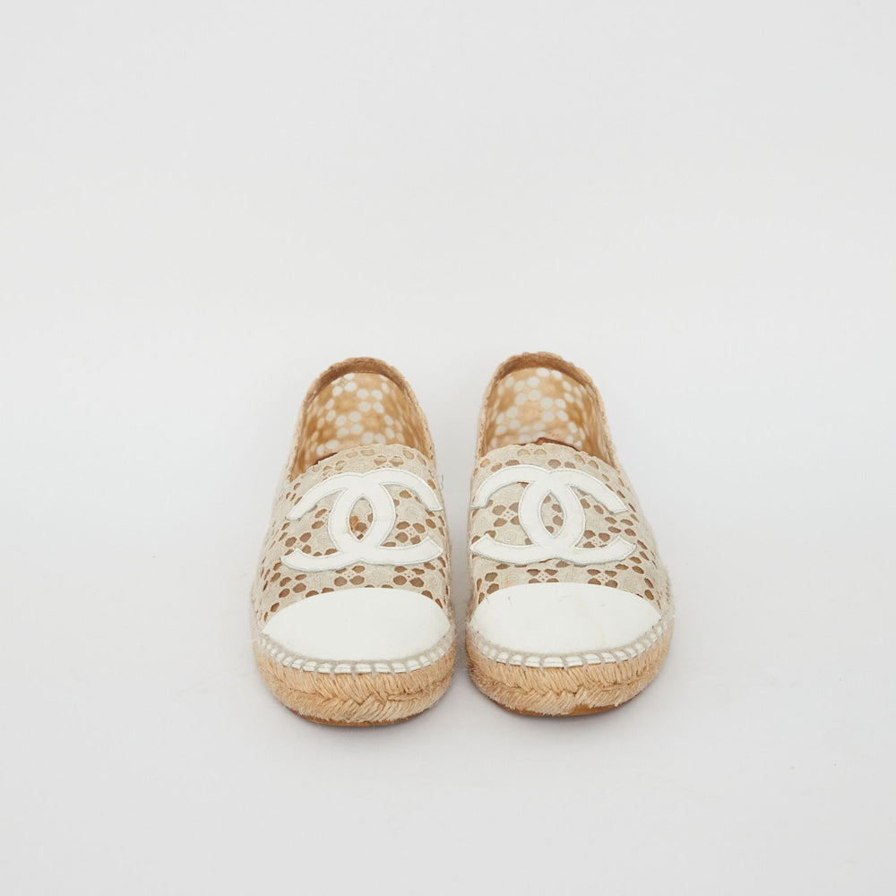 
            
                Load image into Gallery viewer, Chanel Espadrille Sz 39
            
        
