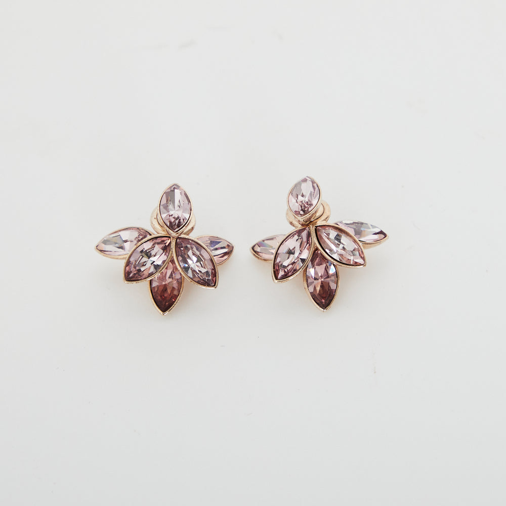 Dior Pink Stone Earrings