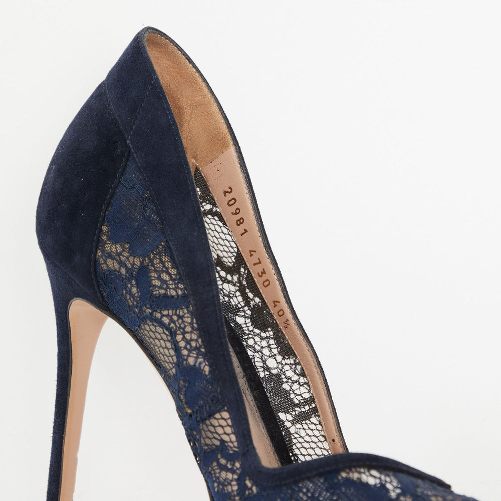 Gianvito Rossi Lace Pumps Sz 40.5