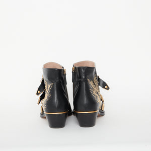 Chloé Susanna Studded Leather Ankle boots