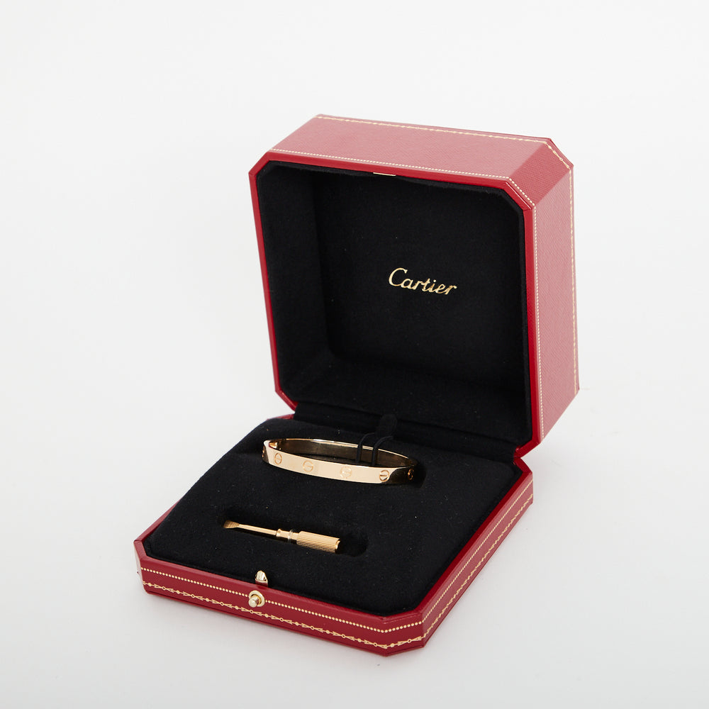 Cartier Love Bracelet Sz 17