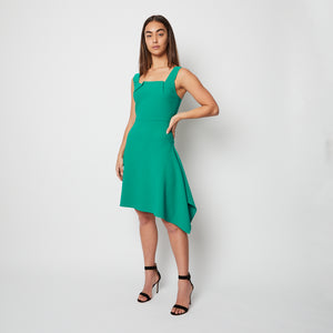 Roland Mourat Green Dress F36