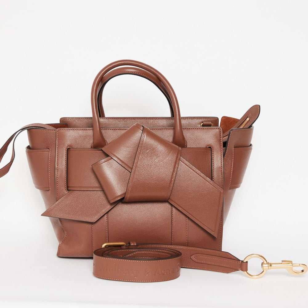 
            
                Load image into Gallery viewer, Mulberry x Acne Studios Musubi Brown Bag
            
        