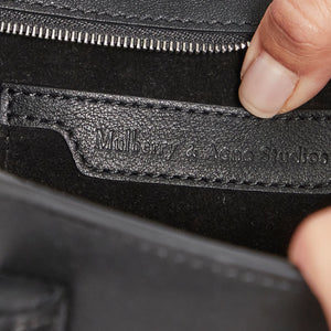 Mulberry x Acne Studios Musubi Knot Black Bag