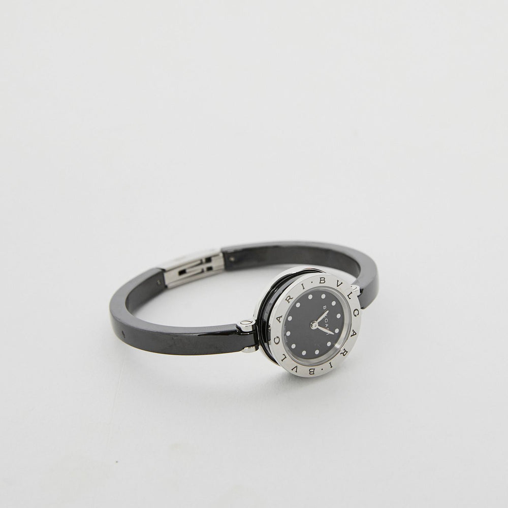 Bulgari B.Zero1 watch in stainless steel and black ceramic