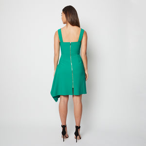 Roland Mourat Green Dress F36