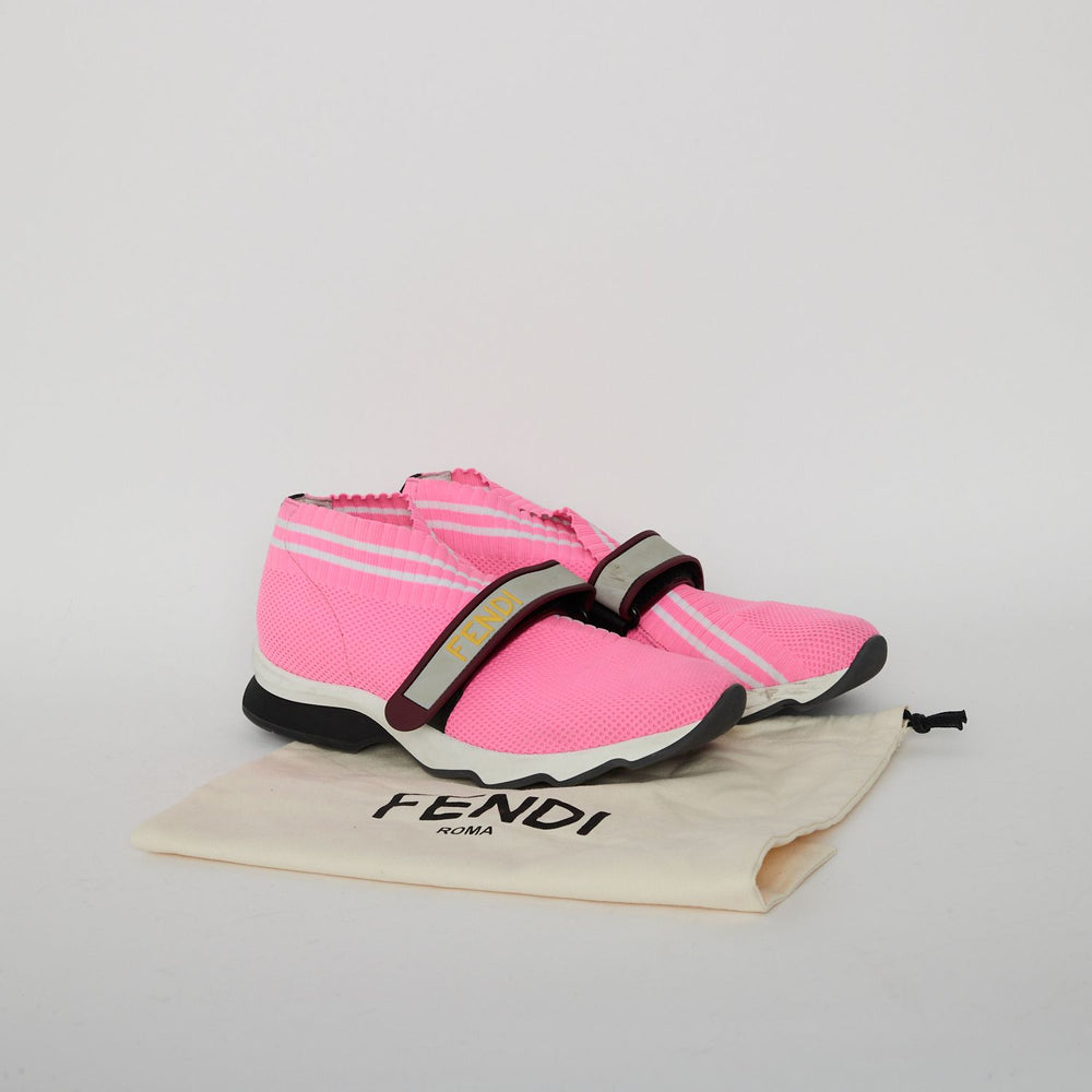 Fendi Neon Sock trainers Sz 38