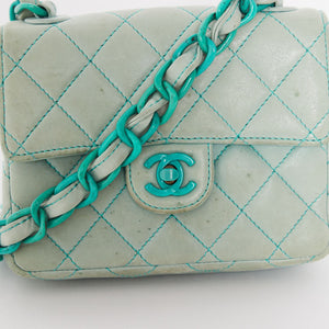 Chanel 1960's Vintage Square Quilted Bag